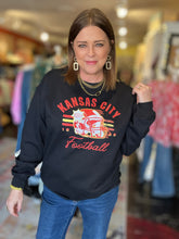 Load image into Gallery viewer, KANSAS CITY FOOTBALL SWEATSHIRT
